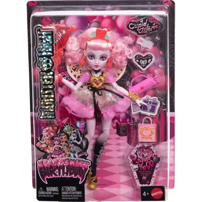Monster High Korkunç Tatlı Doğum Günü Cupid Asteria Bebeği