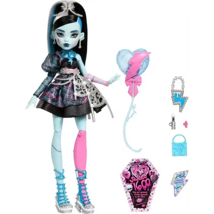 Monster High Korkunç Tatlı Doğum Günü Frankie Stein Bebeği