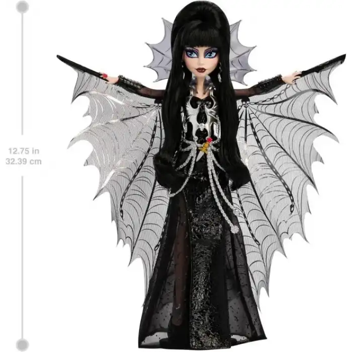 Monster High Mistress of The Dark Siyah Elvira Bebek
