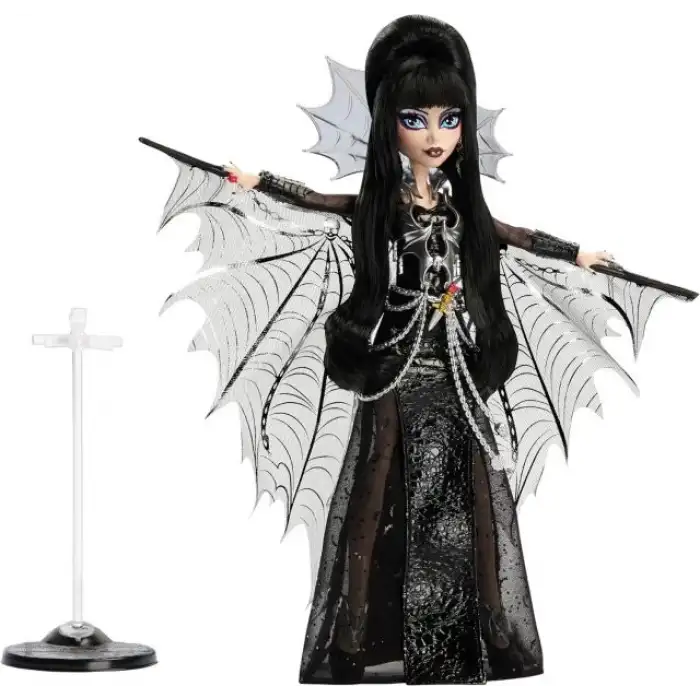 Monster High Mistress of The Dark Siyah Elvira Bebek