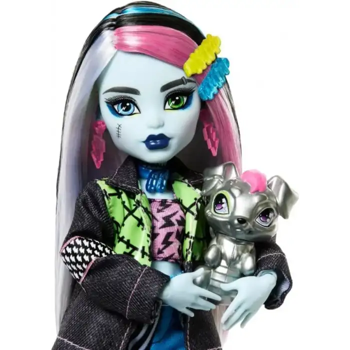Monster High - Siyah Ceketli Frankie Stein HXH73