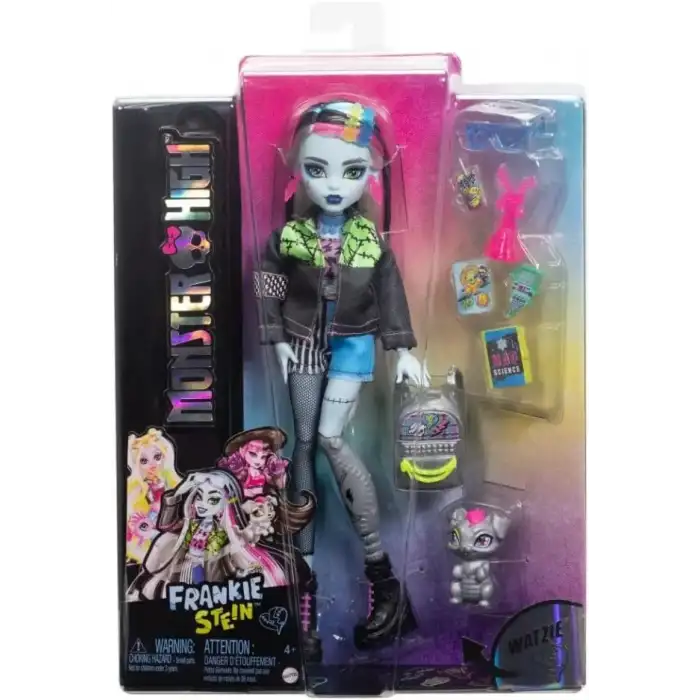 Monster High - Siyah Ceketli Frankie Stein HXH73