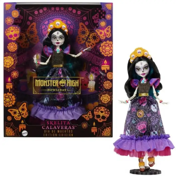 Monster High Skelita Calaveras Dia De Muertos Oyuncak Bebek