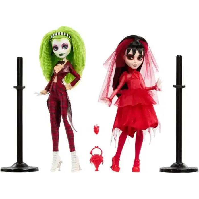 Monster High Skullector Betelgeuse ve Lydia Deetz Bebekleri