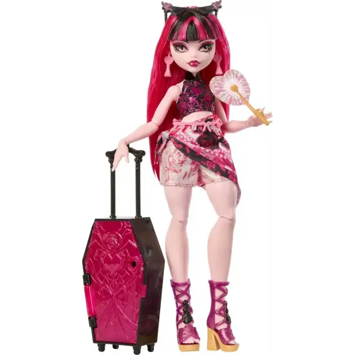 Monster High Skulltimate Secrets Draculaura Bebek ve Aksesuar Seti JDR50