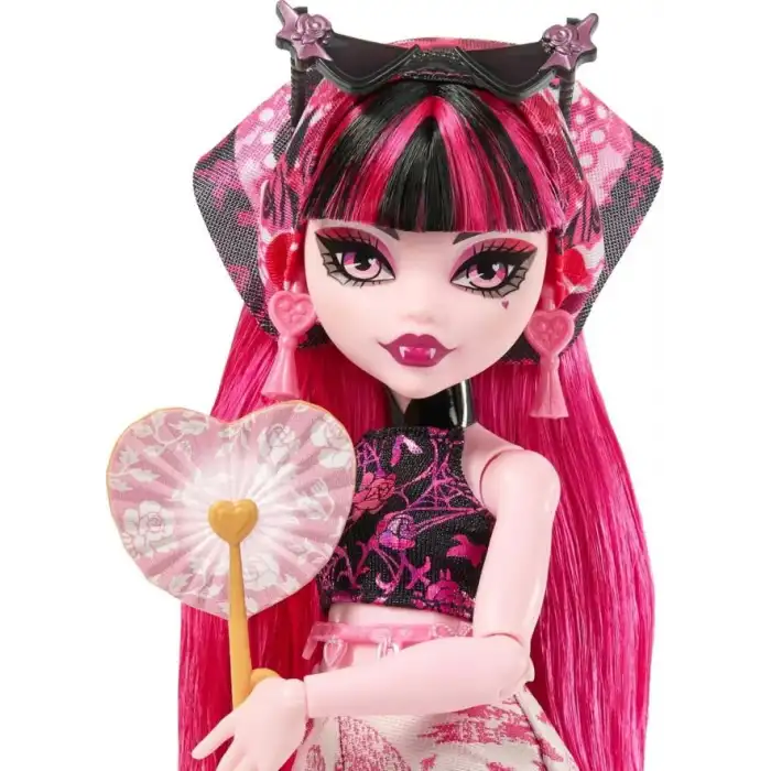 Monster High Skulltimate Secrets Draculaura Bebek ve Aksesuar Seti JDR50