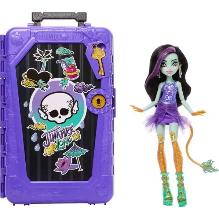 Monster High Skulltimate Secrets Jinafire Long Bebek ve Aksesuar Seti JDR52