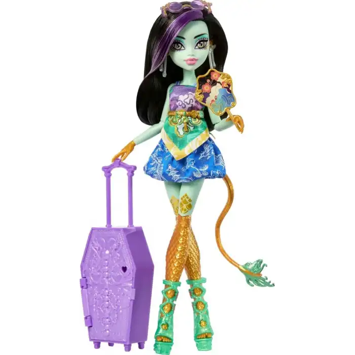 Monster High Skulltimate Secrets Jinafire Long Bebek ve Aksesuar Seti JDR52