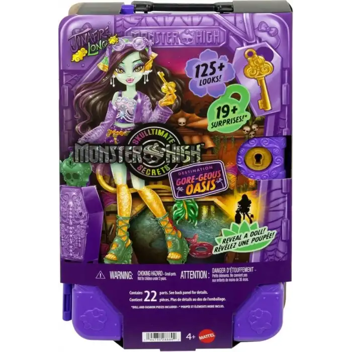 Monster High Skulltimate Secrets Jinafire Long Bebek ve Aksesuar Seti JDR52