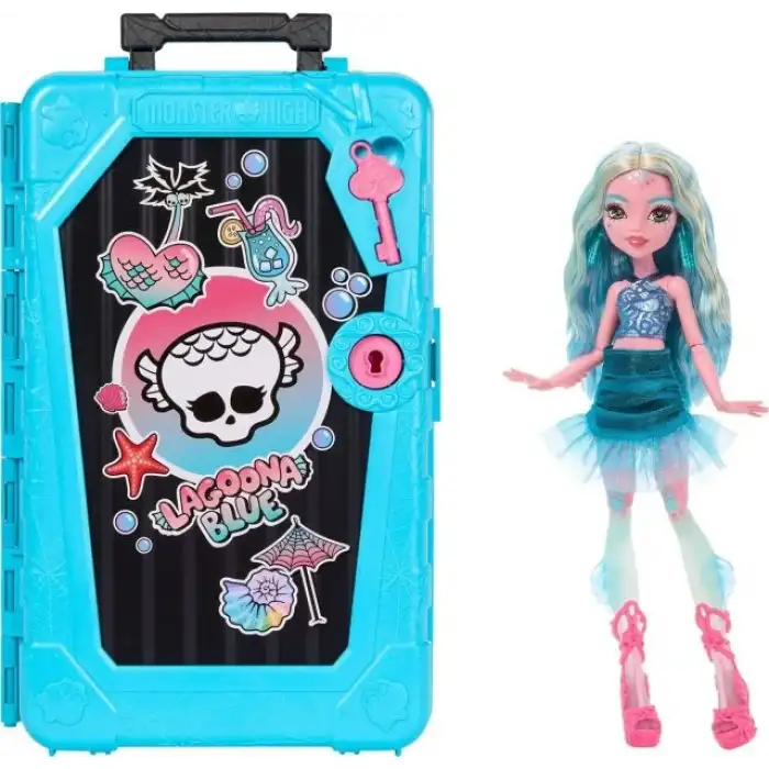 Monster High Skulltimate Secrets Lagoona Blue Bebek ve Aksesuar Seti JDR51