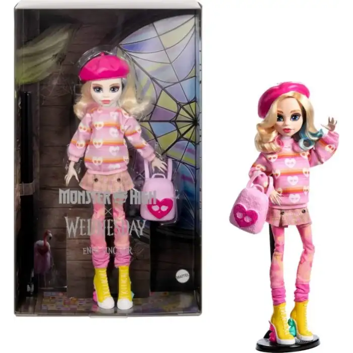 Monster High Çarşamba Günü Bebeği ve Aksesuarları