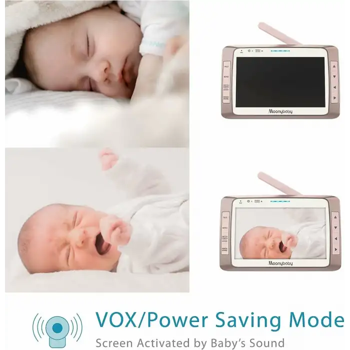 Moonybaby 5 Uzun Menzilli 2 Kameralı Bebek Monitörü, WiFi Gerekmez