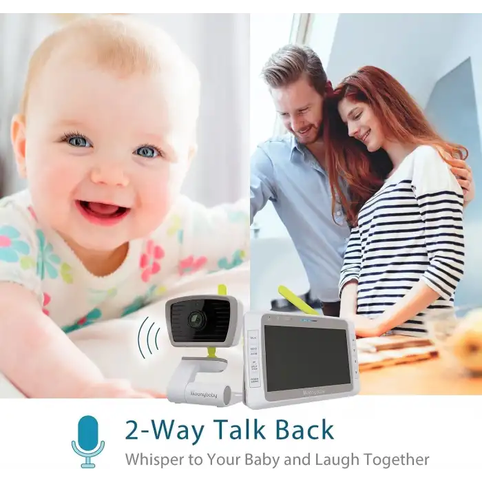 Moonybaby Split 50 Düşük EMF Kablosuz Bebek Monitörü - 2 Kamera