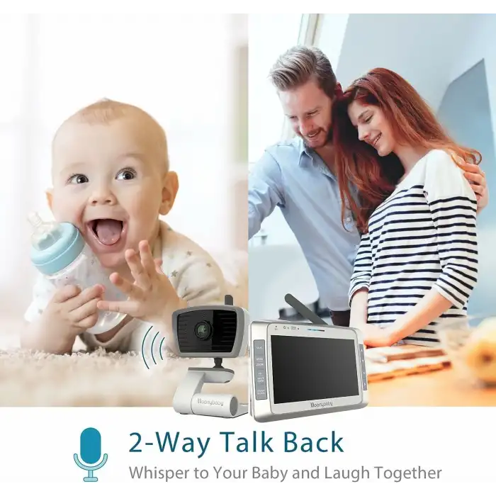 Moonybaby Trust 50 Düşük EMF Kablosuz Bebek Monitörü - 2 Kamera