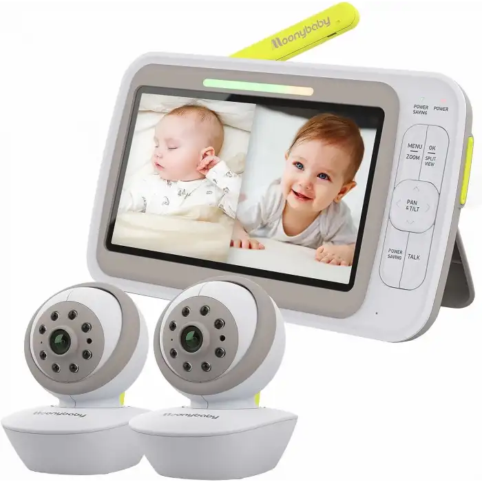 Moonybaby Uzaktan Kontrollü Kamera Düşük EMF Bebek Monitörü