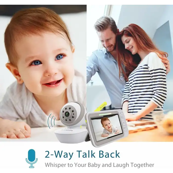 Moonybaby Uzaktan Kontrollü Kamera Düşük EMF Bebek Monitörü