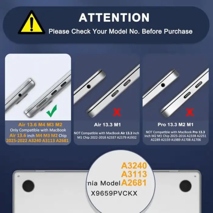 MOSISO MacBook Air 13 inç ile Uyumlu Kılıf