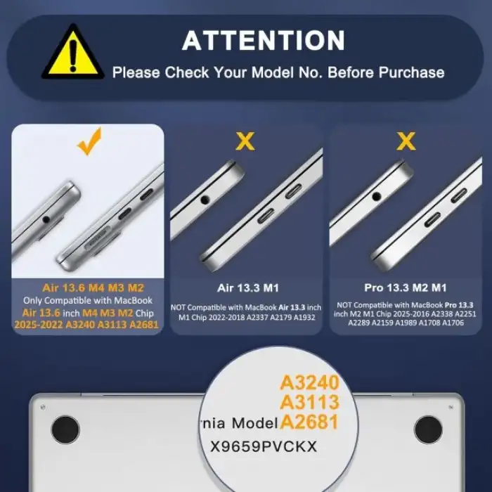 MOSISO MacBook Air 13 inç ile Uyumlu Kılıf