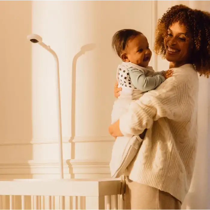 Nanit Essentials Akıllı Bebek Monitörü - Zemin Standlı - 1080p HD Wi-Fi Kamera