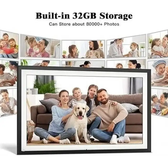 Nethgrow 15.6 Inc Dijital Resim Çerçevesi WiFi 32 GB 1920x1080 IPS