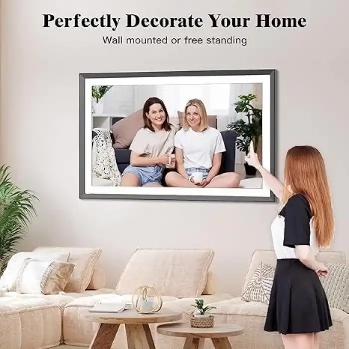 Nethgrow 15.6 Inc Dijital Resim Çerçevesi WiFi 32 GB 1920x1080 IPS