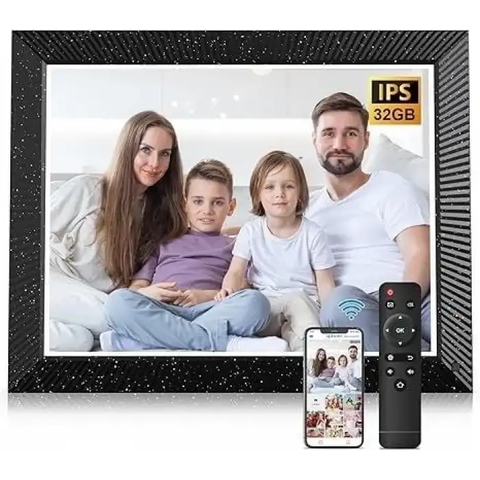 Nethgrow 16.2 Inc Büyük Dijital Resim Çerçevesi  32GB 1258x930 IPS Ekran