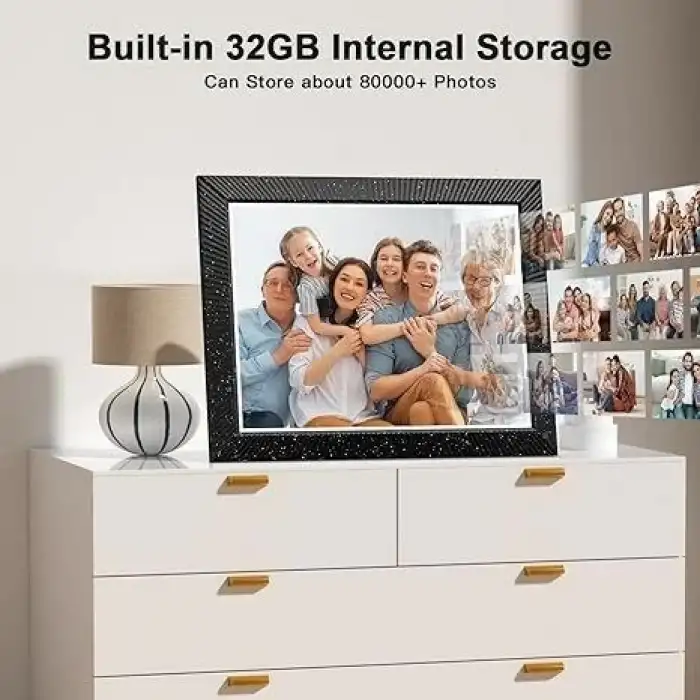 Nethgrow 16.2 Inc Büyük Dijital Resim Çerçevesi  32GB 1258x930 IPS Ekran