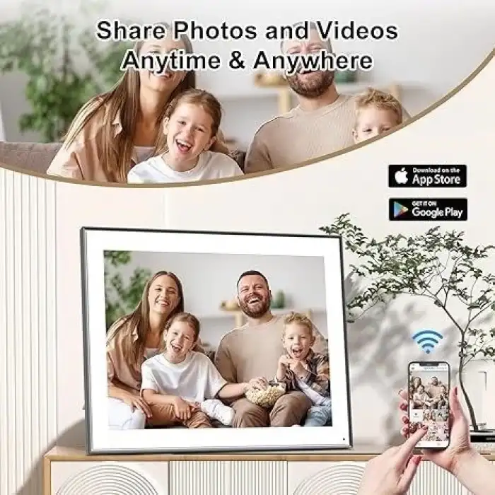 Nethgrow Dijital Resim Çerçevesi 32GB 1280x960 IPS Ekran - 17 Inc