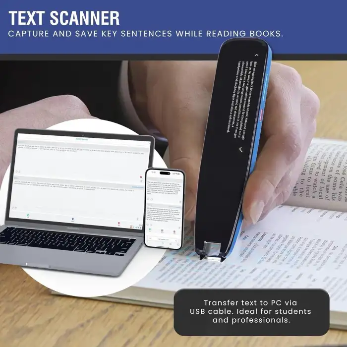 Newyes Scan Reader Pen 3 Pro - OCR Dijital Ses Tercüman Cihazı - 16GB