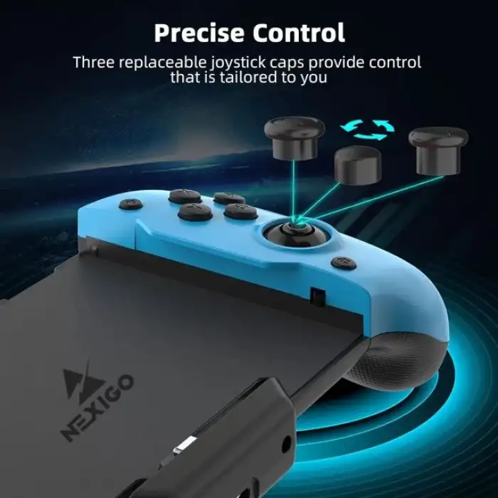 NexiGo Hall Effect Gripcon Kickstand ve TV Bağlantısı için HDMI Çıkışı