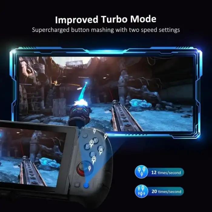 NexiGo Hall Effect Gripcon Kickstand ve TV Bağlantısı için HDMI Çıkışı