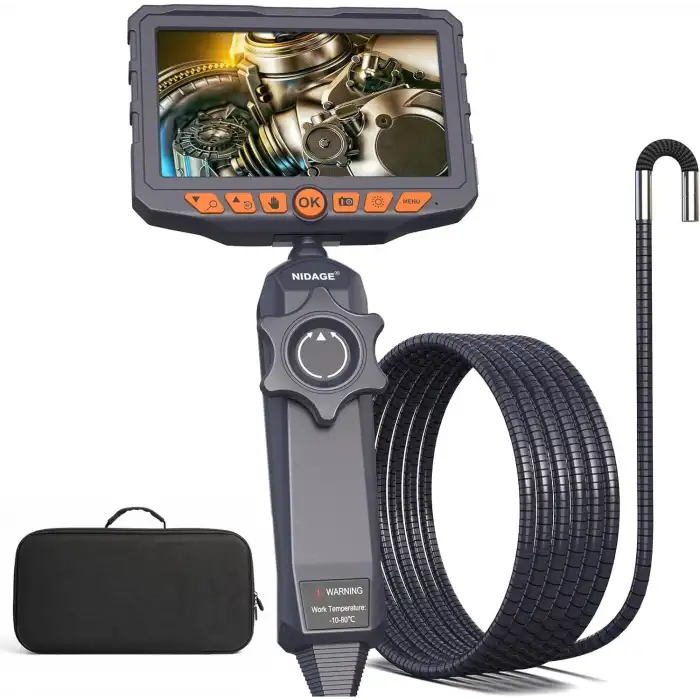 NIDAGE Muayene Kamerası, Eklemli Boroskop - 1.6 m Kablo