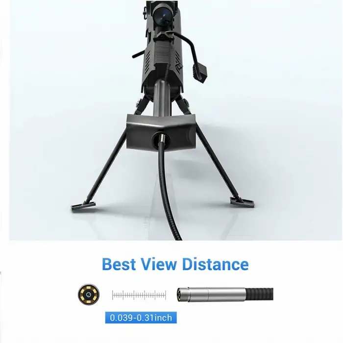 NIDAGE Namlu Deliği Temizleme Denetimleri için Yan Görüş Aynası - 1m