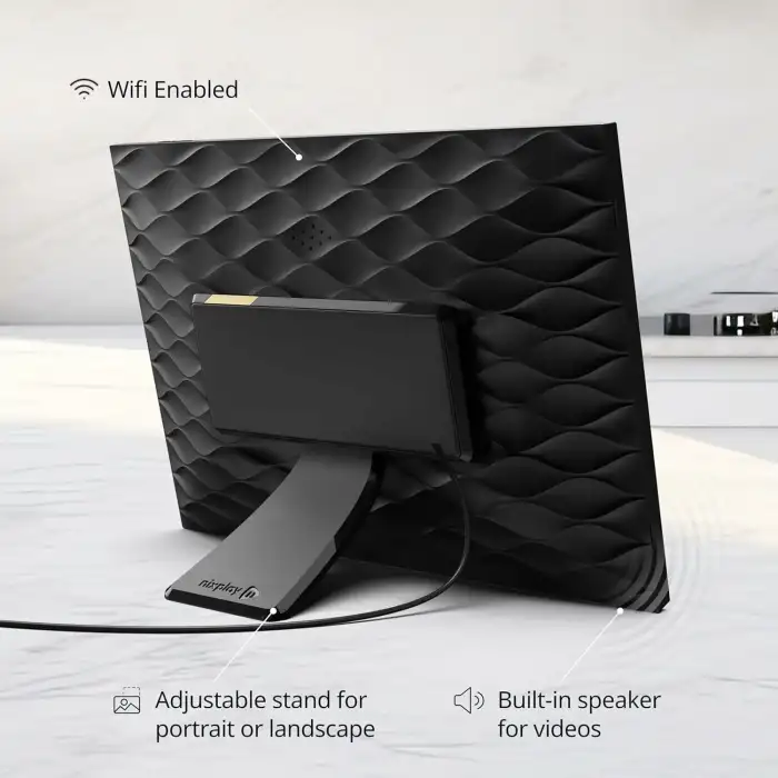 Nixplay 10.1 Inc WiFi Dokunmatik Ekran Dijital Resim Çerçevesi