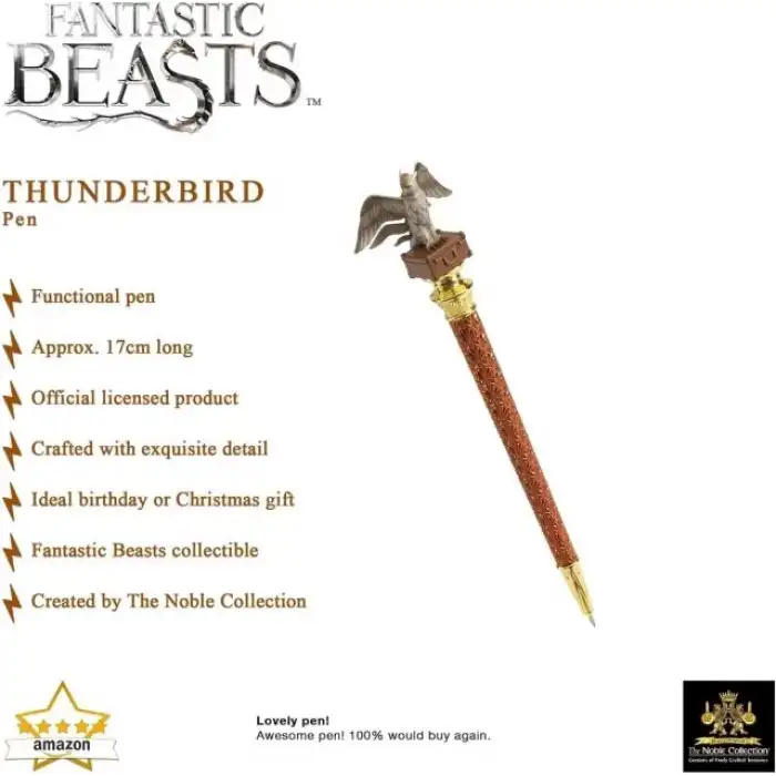 Noble Collection Fantastik Canavarlar Kalemi Thunderbird