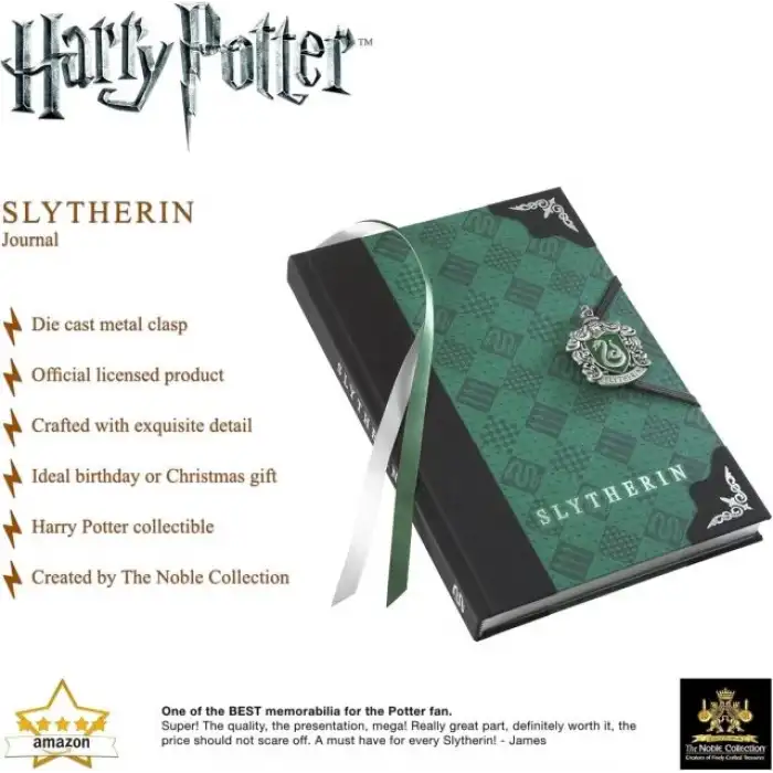 Noble Collection Harry Potter Slytherin Günlüğü