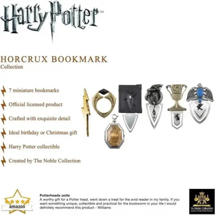 Noble Collection Horcrux Kitap Ayracı Koleksiyonu