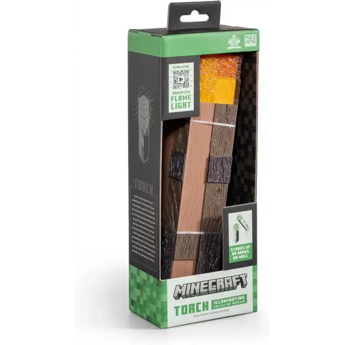 Noble Collection Minecraft Meşalesi Aydınlatıcı Toplayıcı