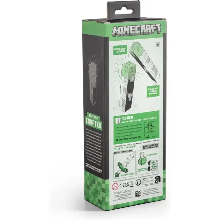 Noble Collection Minecraft Meşalesi Aydınlatıcı Toplayıcı