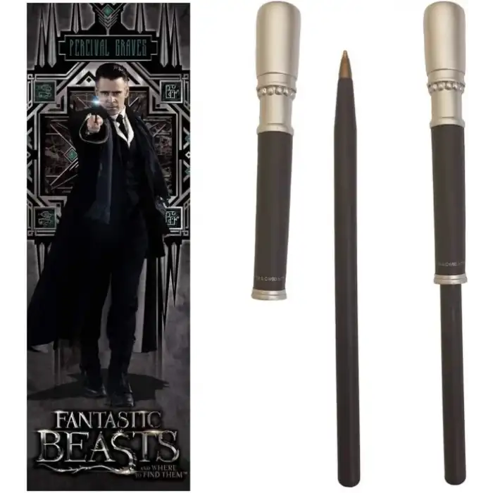 Noble Collection Percival Graves Asa Kalemi ve Kitap Ayracı