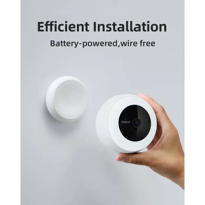 Noorio B311 AI 2K+ Kablosuz Güvenlik Kamerası İç Mekan/Dış Mekan