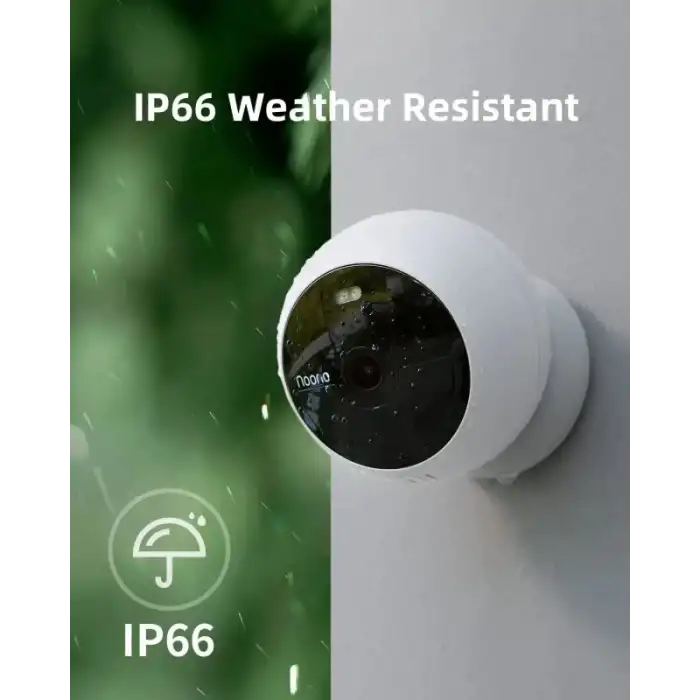 Noorio Ev Güvenliği Kablosuz Güvenlik Kamerası için Alarm Sistemi