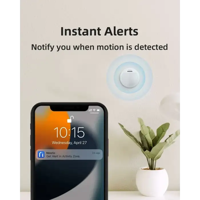 Noorio Hareket Sensörü Alarmı - Ev Güvenlik Sistemi için