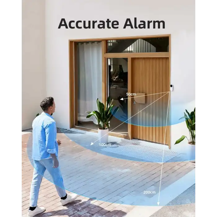 Noorio Kapı Zili Kamerası Kablosuz 16 GB Yerel Depolamada Abonelik Yok