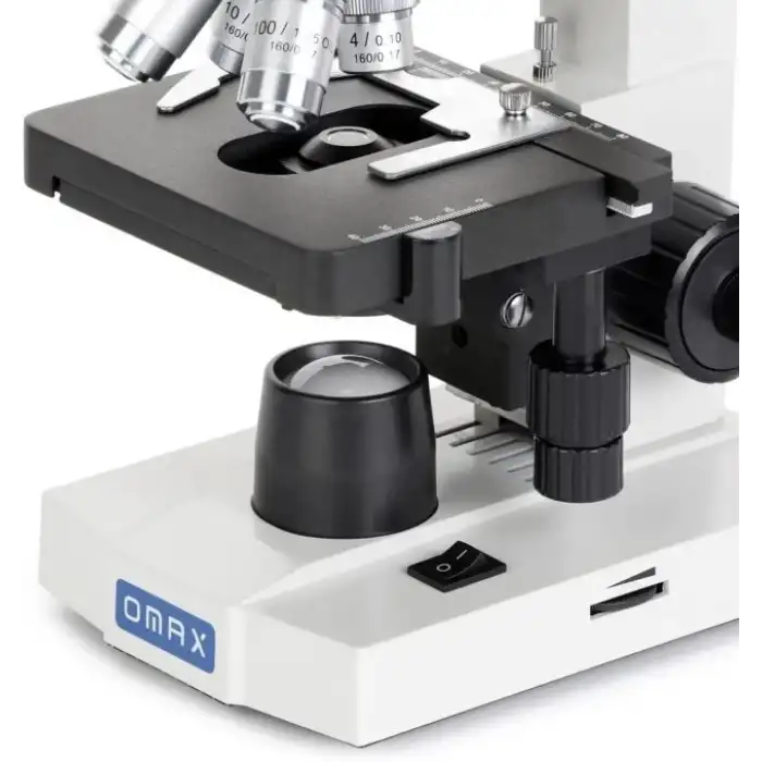 OMAX 40X-2000X LED Binoküler Bileşik Laboratuvar Mikroskobu
