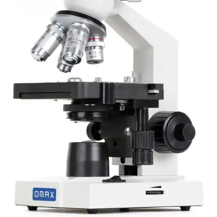 OMAX 40X-2000X LED Binoküler Bileşik Laboratuvar Mikroskobu