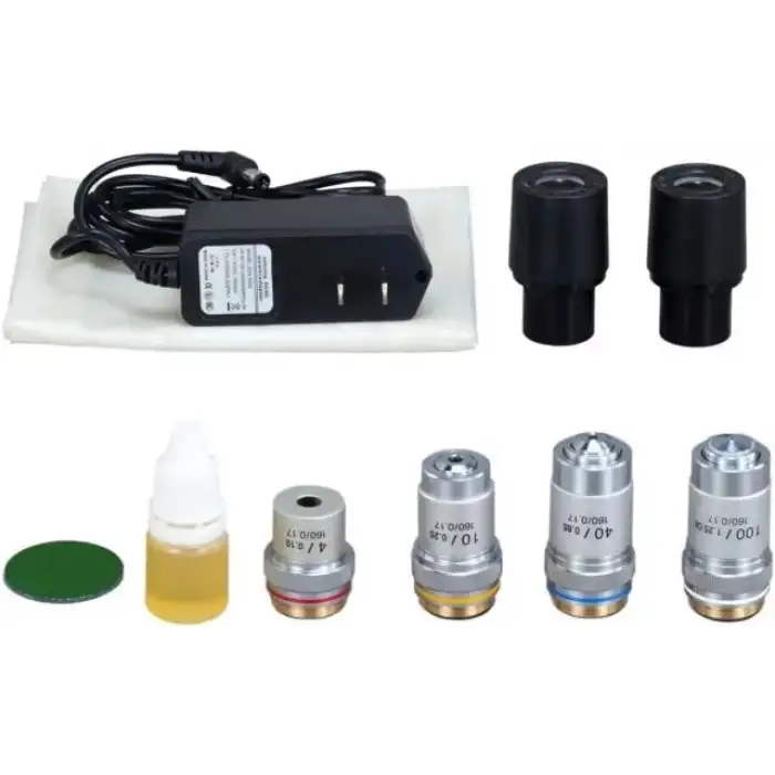 OMAX 40X-2500X Dijital Laboratuvar Trinoküler Bileşik LED Mikroskop