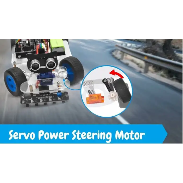 OSOYOO Robot Rc Akıllı Araba DIY Kiti İnşa Edilecek