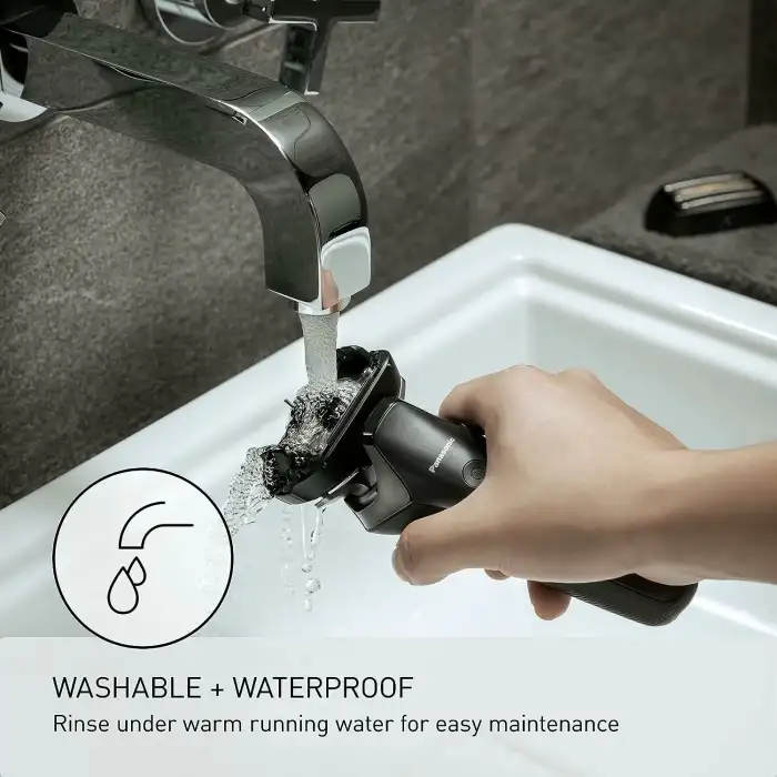 Panasonic ARC6 Altı Bıçaklı Elektrikli Tıraş Makinesi - Şarj İstasyonlu