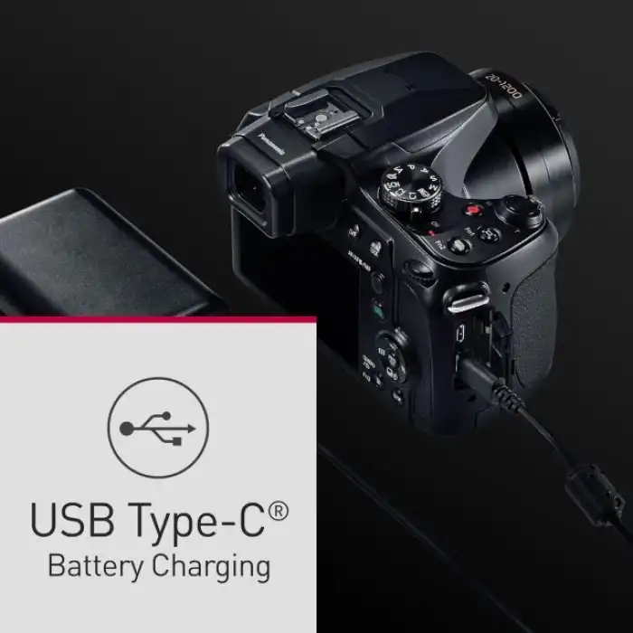 Panasonic LUMIX FZ80D 4K Dijital Fotoğraf Makinesi